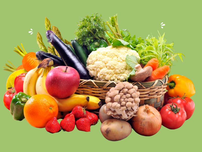 તાજા ફળો અને શાકભાજીના આરોગ્ય ફાયદા